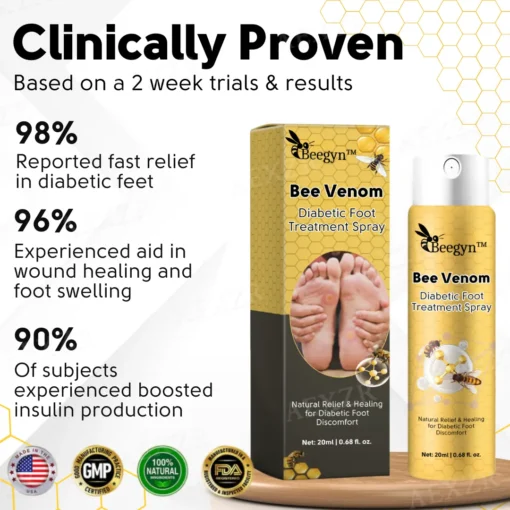 Beegyn™ Bee Venom Diabetic Foot Treatment Spray