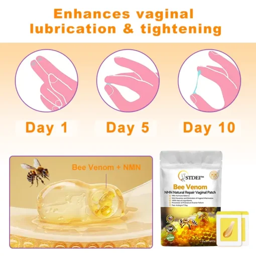 STDEI™ Bee Venom NMN Natural Repair Vaginal Patch